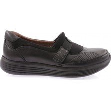 DGN 1035-23Y Kadın  Dolgu Taban Cirtli Comfort Ayakkabı
