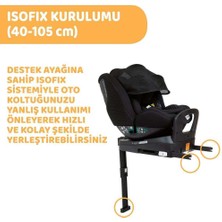 Kılıçaslan Shop SEAT3FIT Air Siyah Gr.0+/1/2 Oto Koltuğu