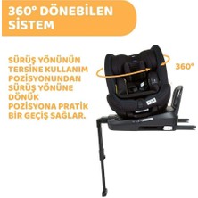 Kılıçaslan Shop SEAT3FIT Air Siyah Gr.0+/1/2 Oto Koltuğu