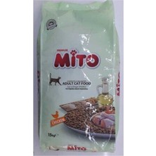 Mito Tavuklu 15 kg Yetişkin Kedi Maması Adult Orjinal Paket