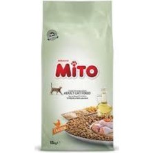 Mito Tavuklu 15 kg Yetişkin Kedi Maması Adult Orjinal Paket