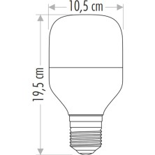 Ct-4263 30w/6500k Led Ampul Beyaz