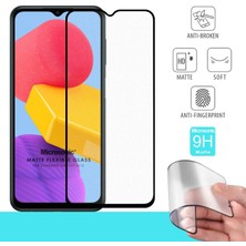 Microsonic Samsung Galaxy M13 Seramik Matte Flexible Ekran Koruyucu Siyah