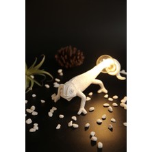 SUME Dekoratif Lamba Tutan Bukalemun Abajur Masa Aydınlatma Dekoru Modern Aydınlatma Ev Dekor