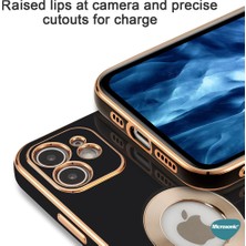 Microsonic Apple iPhone 14 Pro Max Kılıf Flash Stamp Siyah