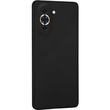 Microsonic Matte Silicone Huawei Nova 10 Pro Kılıf Siyah