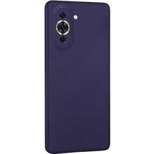 Microsonic Matte Silicone Huawei Nova 10 Pro Kılıf Lacivert