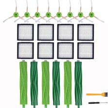 Galaxxy 21 Adet Rulo Fırça Hepa Filtre Yan Fırça I7 E5 E6 I Serisi Robot Elektrikli Süpürge Değiştirme (Yurt Dışından)