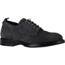 Bueno Shoes Gri Süet Erkek Klasik Ayakkabı