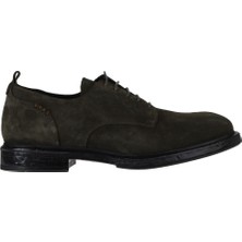 Bueno Shoes Haki Süet Erkek Klasik Ayakkabı