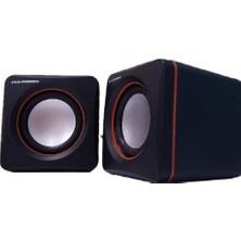 Hadron HD6049 Speaker Pc-Bilgisayar Hoparlörü- Laptop Notebook 1+1 Ses Sistemi-Usb Mini Hoparlör