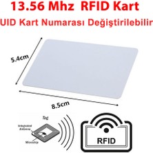 Roba Uıd Değiştirilebilir 13.56MHZ Rfıd Manyetik Kart Rfid Proximity Göstergeç Kart 13.56 Mhz Kapı Geçiş