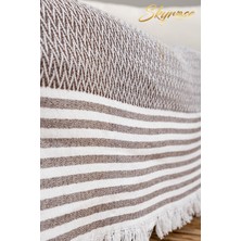 Skyrose Natural Pamuklu Koltuk Örtüsü 170 x 210 Koltuk Şalı