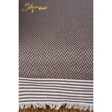 Skyrose Natural Pamuklu Koltuk Örtüsü 170 x 210 Koltuk Şalı