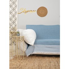 Skyrose Natural Pamuklu Koltuk Örtüsü 170 x 210 Koltuk Şalı