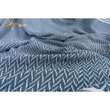 Skyrose Natural Pamuklu Koltuk Örtüsü 170 x 210 Koltuk Şalı