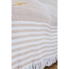 Skyrose Natural Pamuklu Koltuk Örtüsü 170 x 210 Koltuk Şalı