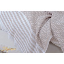 Skyrose Natural Pamuklu Koltuk Örtüsü 170 x 210 Koltuk Şalı