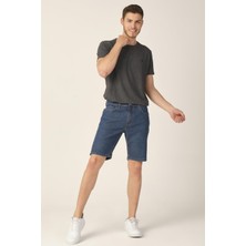 Alexander Gardi Regular Fit Jean Şort (21-Cmlsrt)