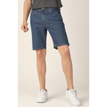Alexander Gardi Regular Fit Jean Şort (21-Cmlsrt)