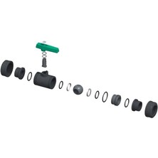Pimtaş Havuz Pvc Küresel Su Vanası D.50 mm  Yapıştırmalı Pool Valve