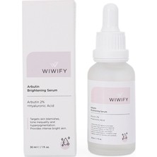Wiwify Leke Gidermeye Yardımcı Cilt Tonu Eşitleyici Cilt Bakım Serumu 30 ml Arbutin %2 + Hyaluronic Acid