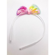 Aymeta Yeni Trend Simli Pullu Hareketli Çocuk Tacı