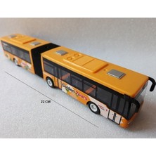 Hepsilazım Otobüs Oyuncak Çekbırak Körüklü Yolcu Otobüsü Kırılmaz Şehir Metrobüs 22Cm