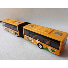 Hepsilazım Otobüs Oyuncak Çekbırak Körüklü Yolcu Otobüsü Kırılmaz Şehir Metrobüs 22Cm