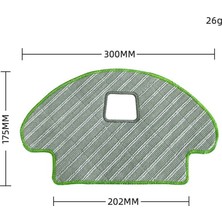 Gorgeous 10 Adet Paspas Pedleri Ecovacs Deebot Ozmo 610 930 Elektrikli Süpürge Robot Paspas Paçavra Parçaları Paspas Bezleri Aksesuarları (Yurt Dışından)