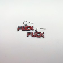 Tedz Collection Fck Pin Küpe