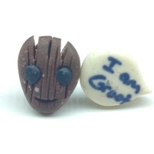 Tedz Collection Groot Pin Küpe