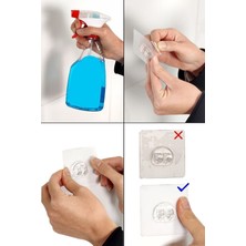 Sas Yapışkanlı Banyo Düzenleyici Şampuanlık Duş Rafı Krom 2 Adet 2 Tş-01