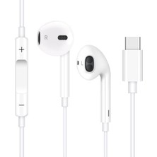 Bluerain Type-c Soket Mikrofonlu Kulaklık Samsung Xiaomi Redmi Oppo Realme Huawei Uyumlu