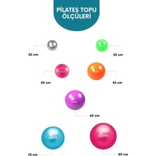 Delta 20 cm Dura-Strong Mini Pilates Topu Denge Egzersiz Topu