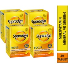 Supradyn Focus 30 Tablet 4 Adet