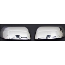 Aktif Oto Krom Dacıa Dokker  Ayna Kapağı 2 Parça Paslanmaz Çelik 2012 >