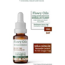 Flowy Oils Sığla Günlük Yağı %100 Doğal Bitkisel Uçucu Yağ Akgünlük Yağı Frankincense Oil 10ML