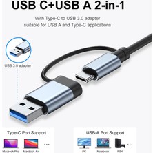 Apera Gn-33 Multiport Type C ve USB Girişli 7 In 1 Adaptör Hub Çoğaltıcı