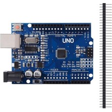 Roba Arduino Uno R3 Klon ATMEGA328P Smd CH340 Açık Kaynak Kodlu Yazılım Geliştirme Kartı