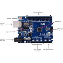 Roba Arduino Uno R3 Klon ATMEGA328P Smd CH340 Açık Kaynak Kodlu Yazılım Geliştirme Kartı