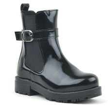 Rakerplus Siyah Rugan Lastikli Kız Çocuk Bot