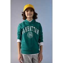 DeFacto Erkek Çocuk Kapüşonlu Baskılı Sweatshirt Z4596A623SP