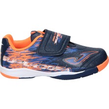 Joma Super Copa Jr 2203 - Çocuk Lacivert-Turuncu Spor Ayakkabı - SCJW2203INV