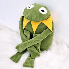 Masho Trend Susam Sokağı Kurbağa Kermit - Kurbağa Peluş