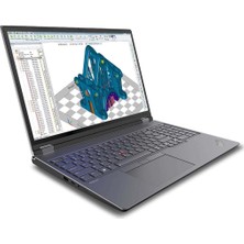 Lenovo Thinkpad P16 21D6003NTX02 İntel Core i9-12950HX 32GB 1TBssd+1TBssd A4500 16" Uhd+ Windows 10 Pro Taşınabilir Iş Istasyonu