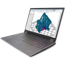 Lenovo Thinkpad P16 21D6003NTX02 İntel Core i9-12950HX 32GB 1TBssd+1TBssd A4500 16" Uhd+ Windows 10 Pro Taşınabilir Iş Istasyonu