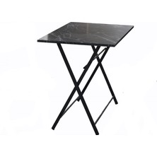 Tubix Kare Çam Balkon Bahçe Çalışma Mutfak Masa 70X70 CM