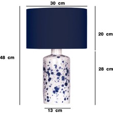 MOENAStudio Mavi  POLKA  ABAJUR