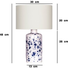 MOENAStudio Mavi  POLKA ABAJUR